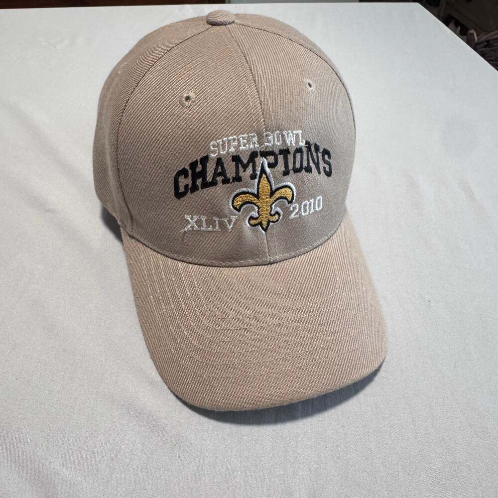 New Orleans Saints Super Bowl XLIV CHAMPS hat